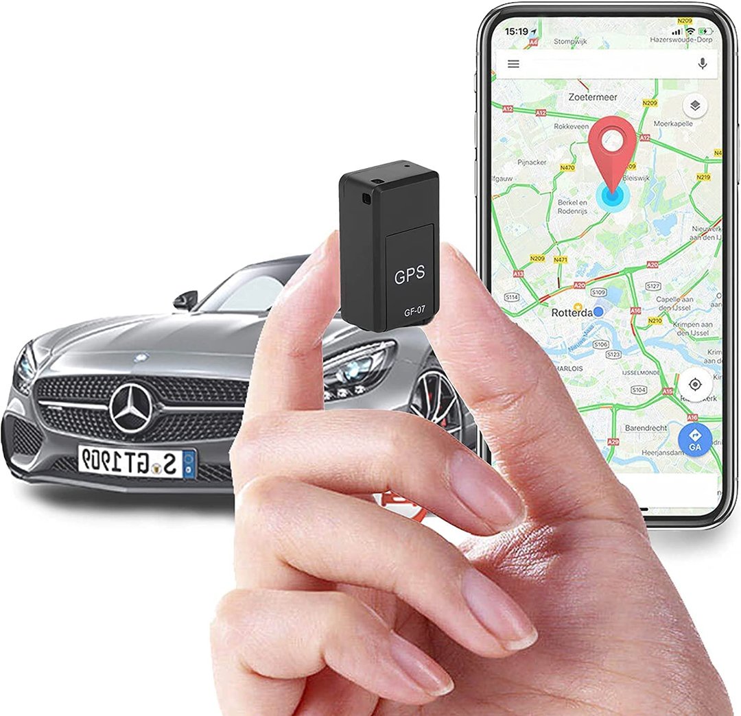 Mini GPS Tracker | Magnetic Worldwide Location | Black