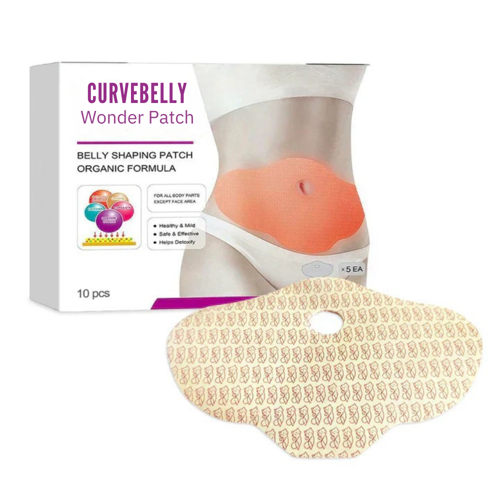 10-Pack Belly Patches | Skin-Friendly Body Care Patches with Plant-Based Ingredients | Comfort for Day & Night