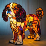 Handcrafted Dog Motif Lamp – Stylish Lighting for Dog Lovers