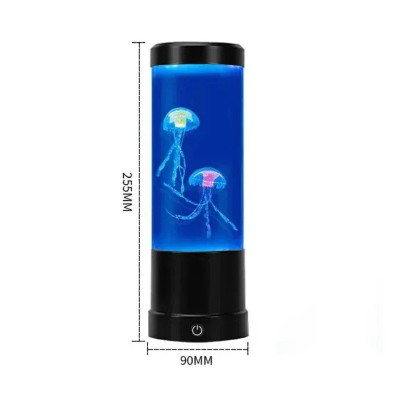 LED Mood Lamp Jellyfish with Color Changing Features for Office