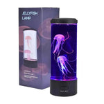 LED Mood Lamp Jellyfish with Color Changing Features for Office