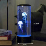 LED Mood Lamp Jellyfish with Color Changing Features for Office