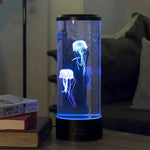 LED Mood Lamp Jellyfish with Color Changing Features for Office