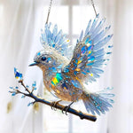 Crystal Bird Window Ornament – Sparkling Light Reflections for Your Home