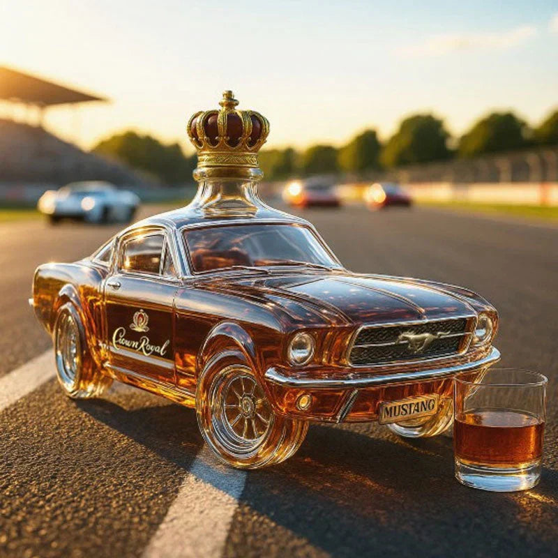 Limited Edition Bronco Whiskey Bottle - Outlaw Flask