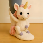 Unisex Soft and Cozy Animal-Patterned Winter House Socks