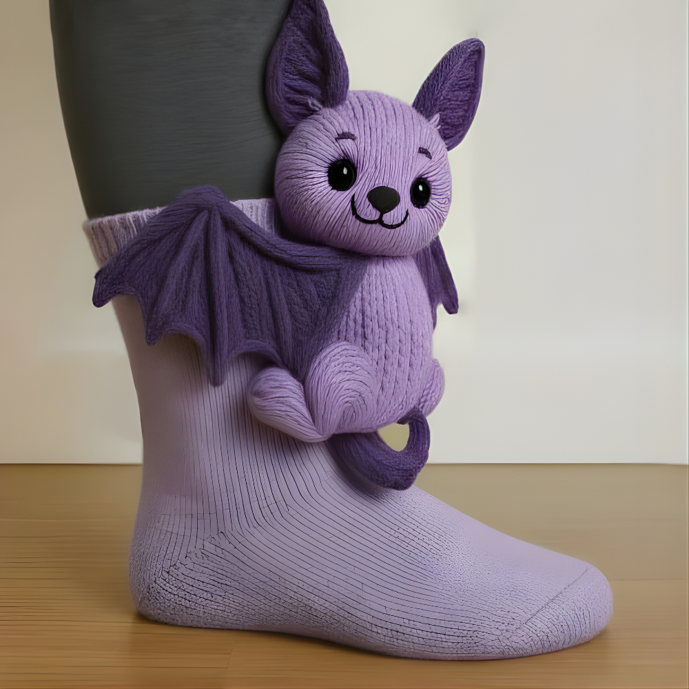 Unisex Soft and Cozy Animal-Patterned Winter House Socks