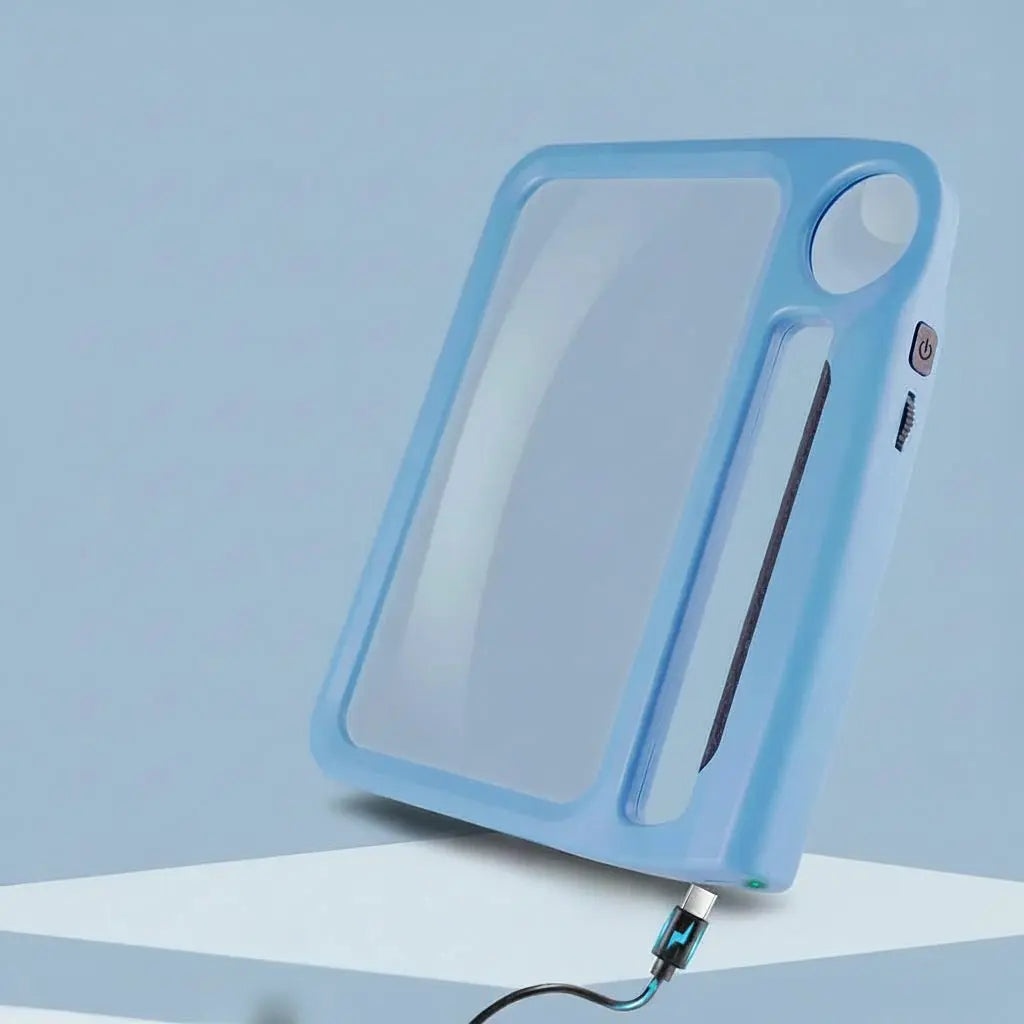 Illuminated Magnifying Glass - 5x & 10x Magnification with 48 LEDs for Easy Reading