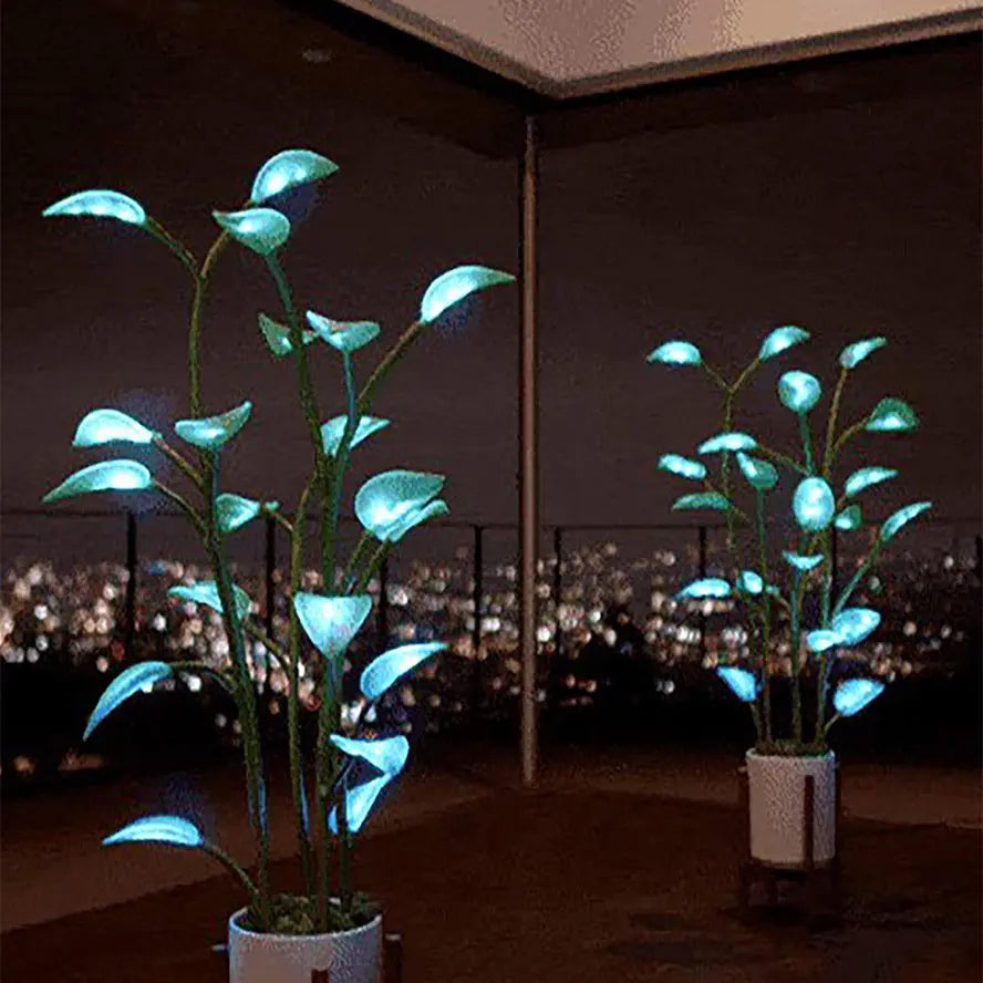 Programmable Ambient Light LED Plant for Indoor Spaces