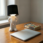 Humorous Battery-Powered Table Lamp with Dimmer | Wireless