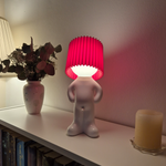 Humorous Battery-Powered Table Lamp with Dimmer | Wireless