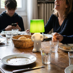 Humorous Battery-Powered Table Lamp with Dimmer | Wireless