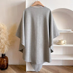 Luxurious Poncho-Scarf-Coat for All Seasons