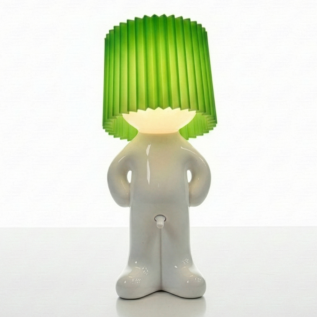 Humorous Battery-Powered Table Lamp with Dimmer | Wireless