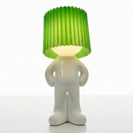 Humorous Battery-Powered Table Lamp with Dimmer | Wireless