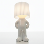 Humorous Battery-Powered Table Lamp with Dimmer | Wireless