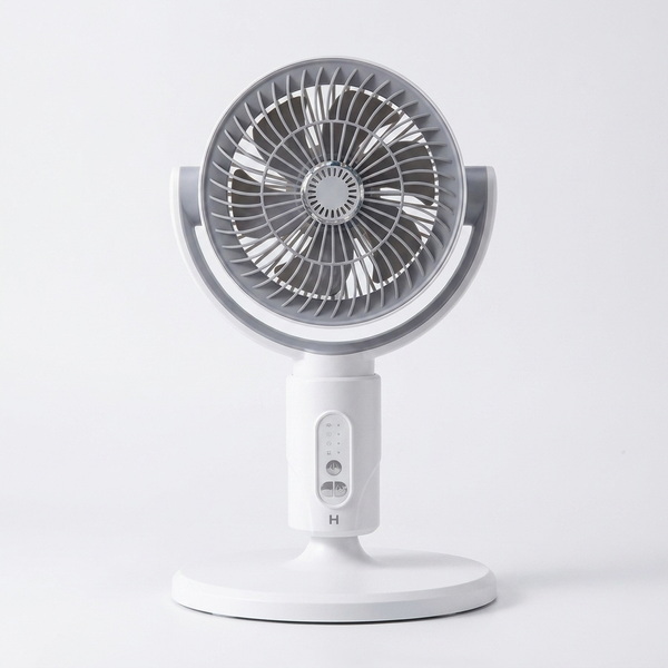 10W Quiet Stand Fan – Remote Control – 5 Speed Settings – Height Adjustable – Perfect for Office Use