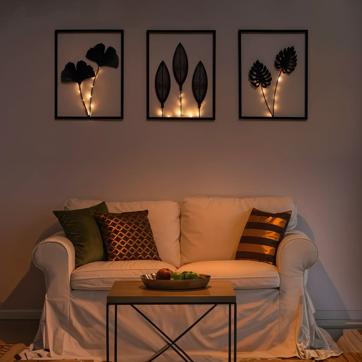 Color-Changing LED Frame Lamp for Indoor Use