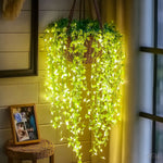 Warm White Glowing Flower Vine LED Garden Lamp