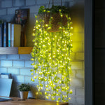 Warm White Glowing Flower Vine LED Garden Lamp