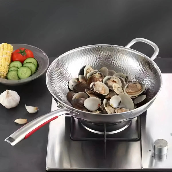 Premium Round Bottom Wok for Precise and Versatile Cooking