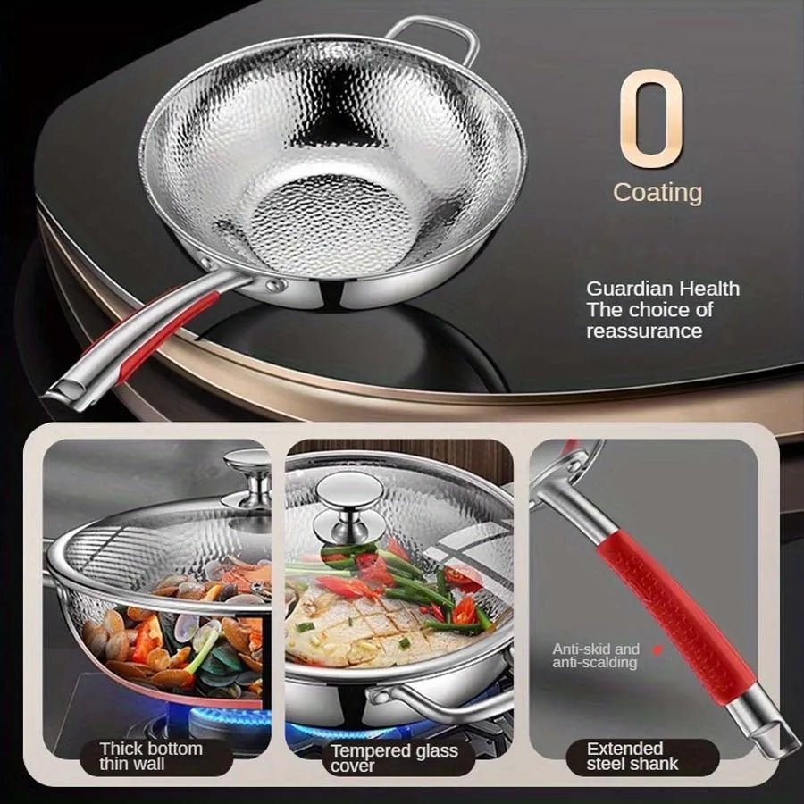 Premium Round Bottom Wok for Precise and Versatile Cooking