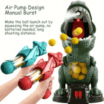 Dinosaur Shooting Game for Kids with Soft Foam Balls & Target