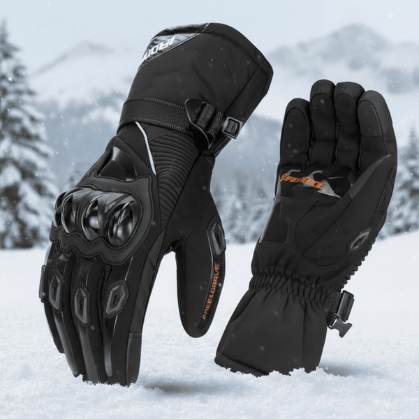 Waterproof Insulated Motorcycle Gloves for Winter Rides