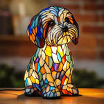 Handcrafted Dog Motif Lamp – Stylish Lighting for Dog Lovers