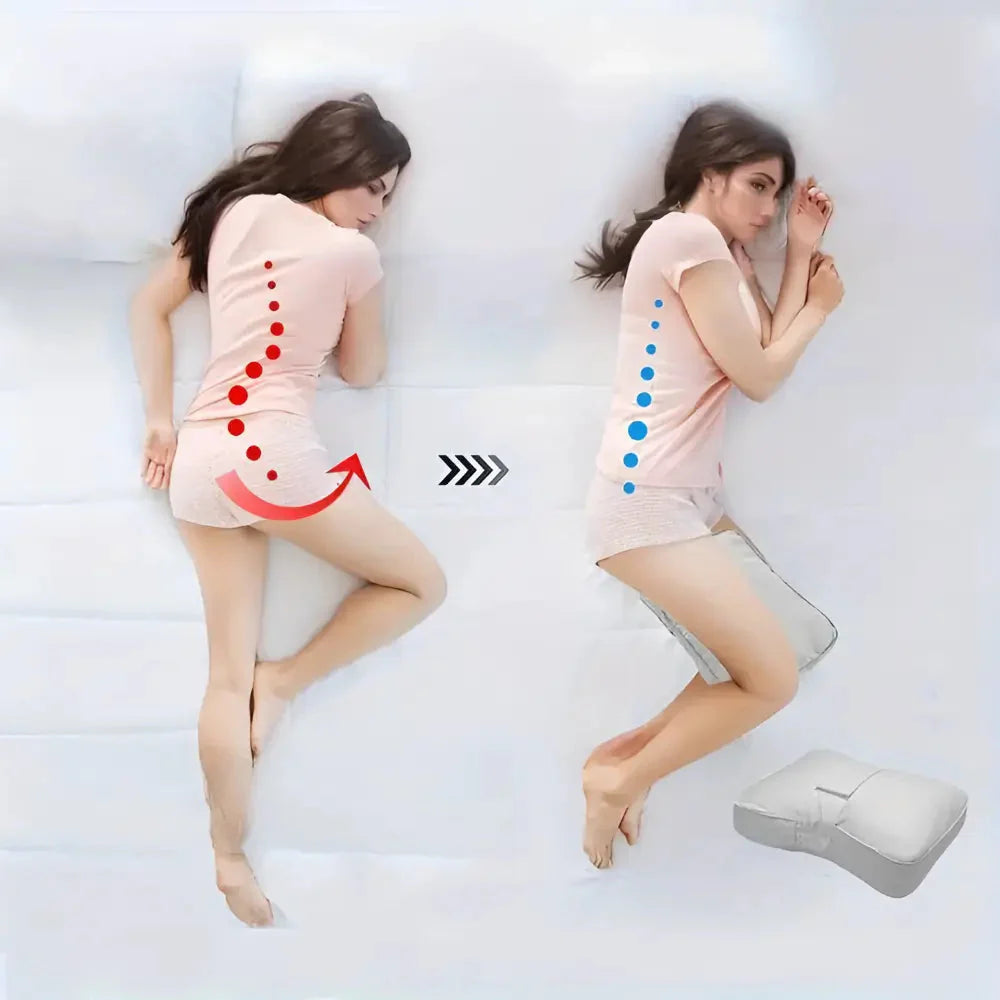 Memory Foam Knee Pillow for Side Sleepers – Enjoy Comfortable, Uninterrupted Sleep