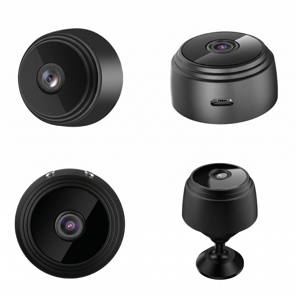 Full HD Wireless Rearview Camera for RVs, Trucks, and Trailers – 720P – Compatible with Micro SD up to 128GB – Magnetic & 360° Rotating Mount