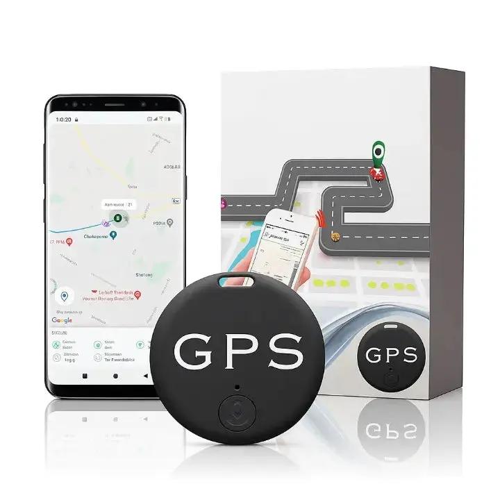 2-Pack Mini Magnetic GPS Trackers