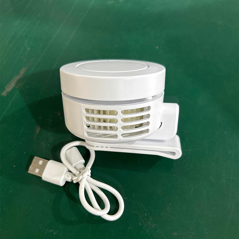Mini Clip Fan – 3 Speed Settings, Quiet Operation, Rechargeable