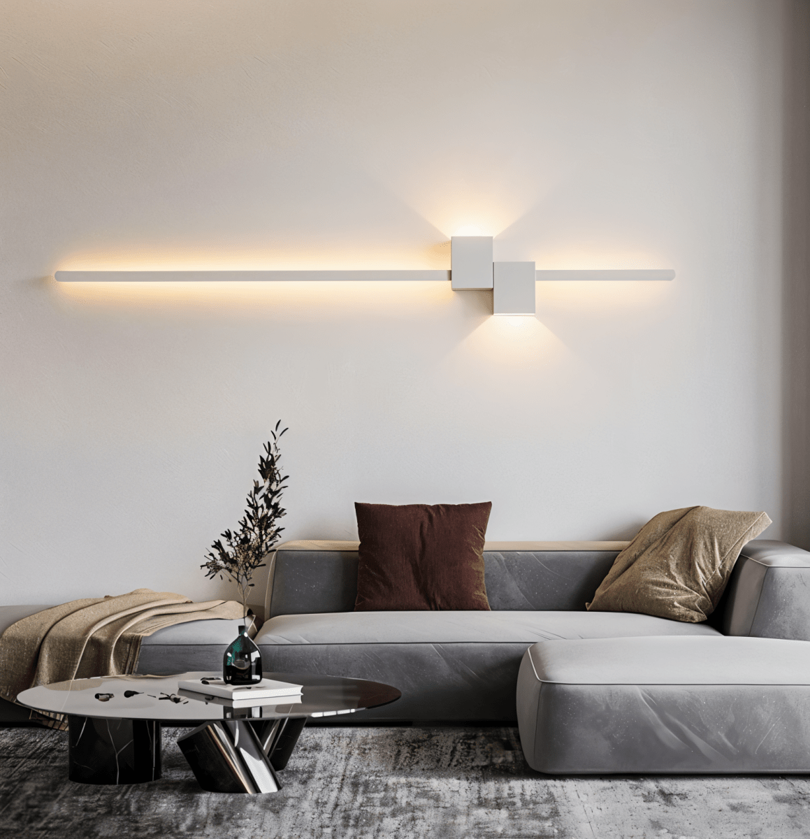 Minimalistic LED Wall Light for a Modern Ambiance