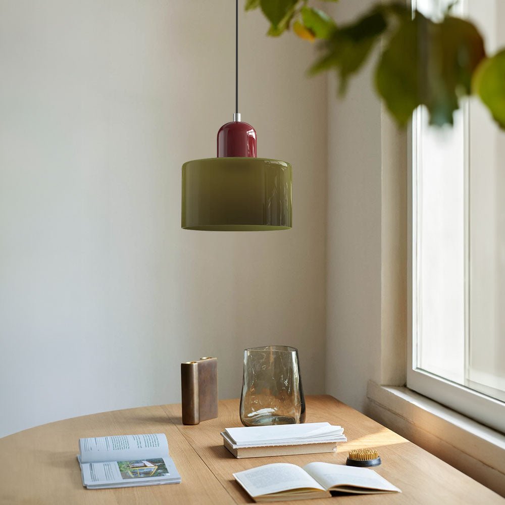 Bauhaus Style Pendant Light, Modern Design, Metal Finish, Ideal for Living Room