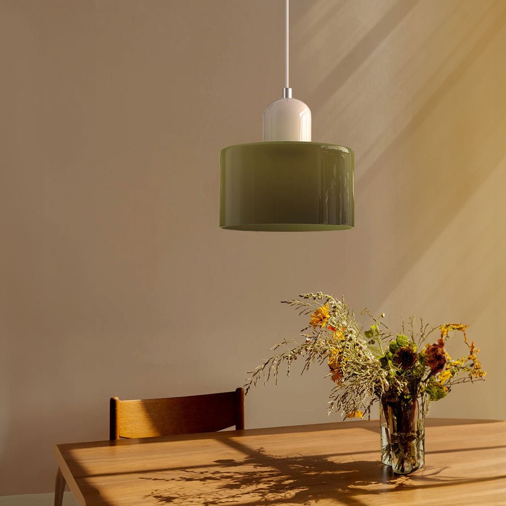 Bauhaus Style Pendant Light, Modern Design, Metal Finish, Ideal for Living Room