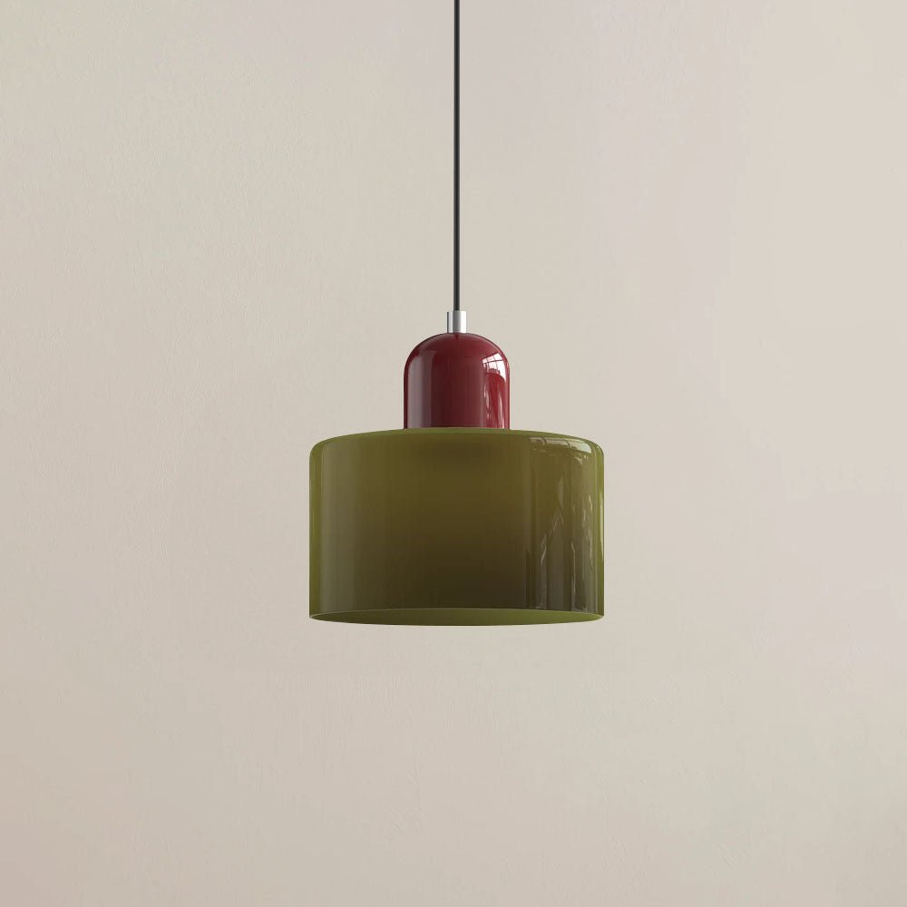 Bauhaus Style Pendant Light, Modern Design, Metal Finish, Ideal for Living Room