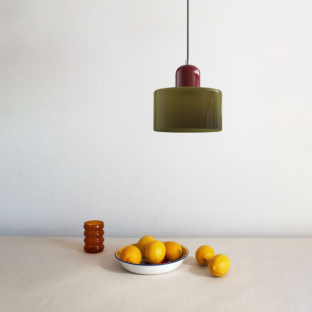Bauhaus Style Pendant Light, Modern Design, Metal Finish, Ideal for Living Room