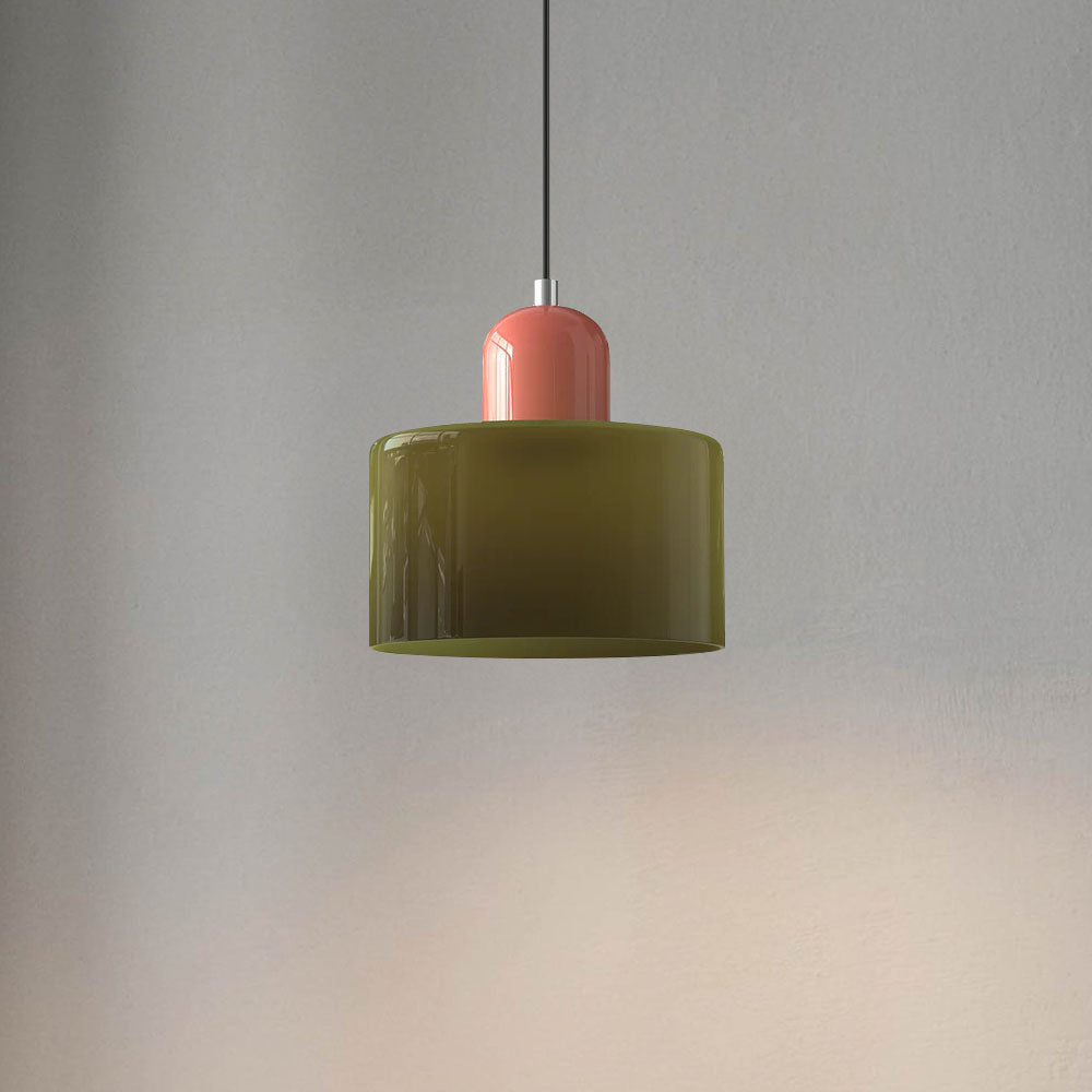 Bauhaus Style Pendant Light, Modern Design, Metal Finish, Ideal for Living Room