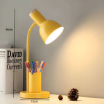 Modern LED Desk Lamp with Pen Holder for Office and Home