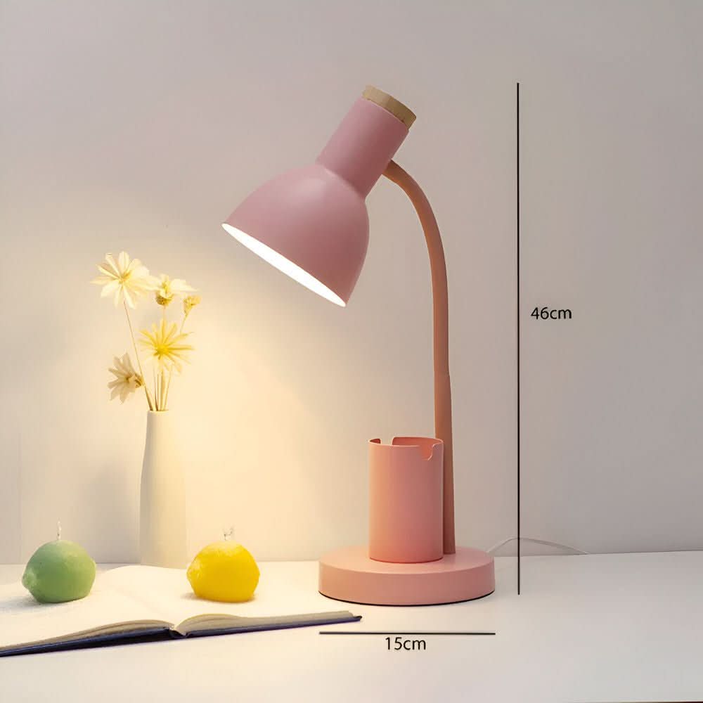 Modern LED Desk Lamp with Pen Holder for Office and Home