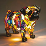 Handcrafted Dog Motif Lamp – Stylish Lighting for Dog Lovers