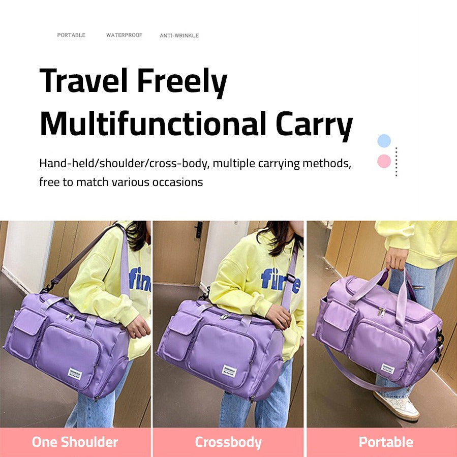 Travel Sport Duffle Bag | Multiple Compartments with Shoe Compartment