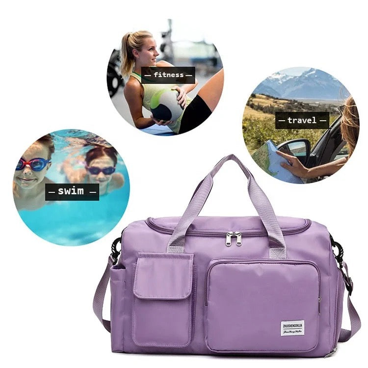 Travel Sport Duffle Bag | Multiple Compartments with Shoe Compartment