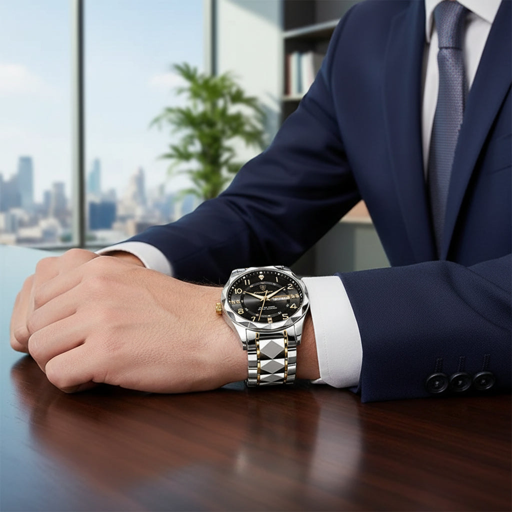 Durable Titanium Sports Watch for Men