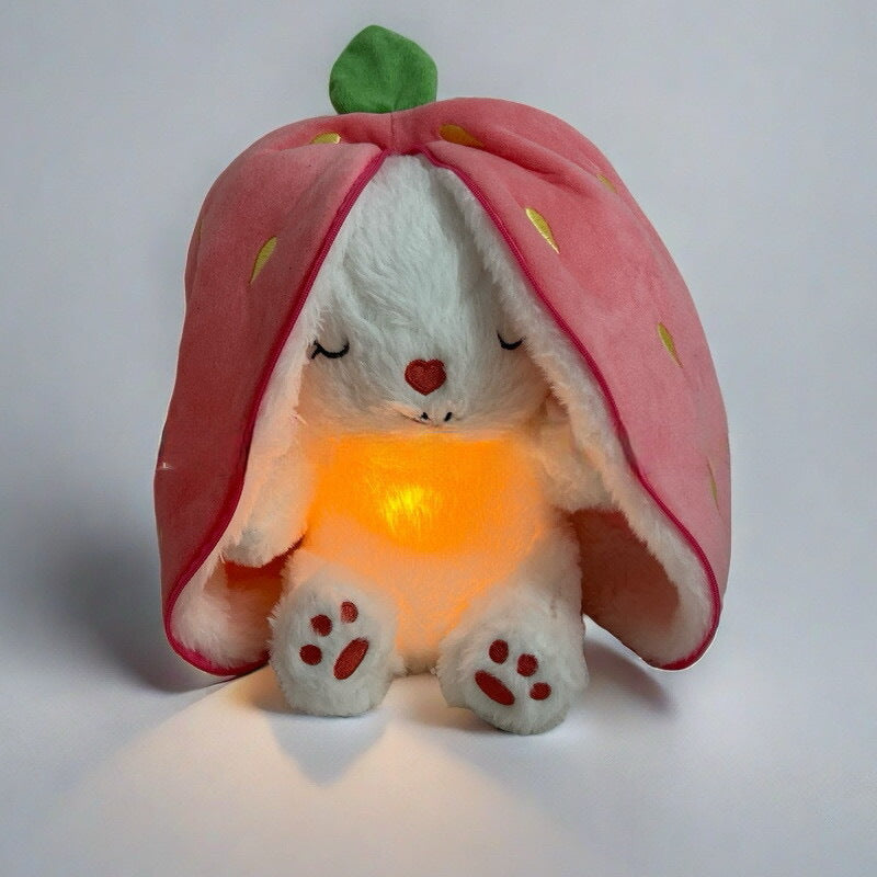 Soft Sleep Aid Toy with Breathing Light for Kids' Relaxation
