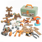 100-Piece Tool Set for Creative Kids Aged 3 and Up