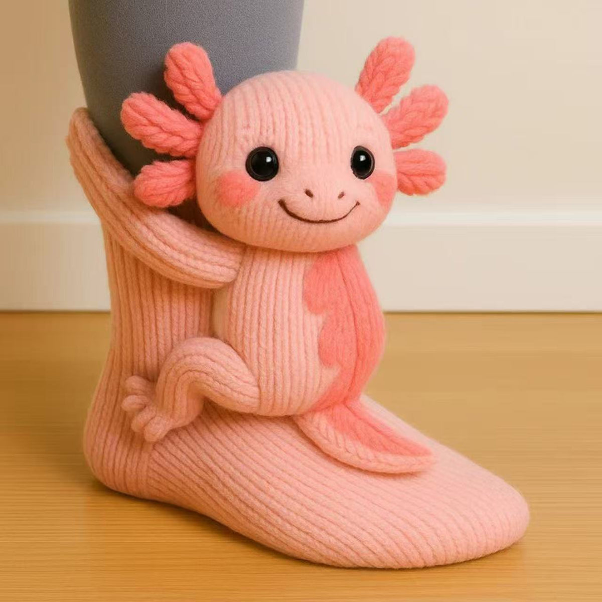 Unisex Soft and Cozy Animal-Patterned Winter House Socks
