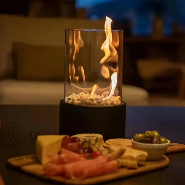 Classic Flame Oil Lamp - Safe Lighting for Cozy Evenings