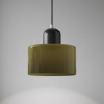 Modern Iron and Glass Pendant Ceiling Light